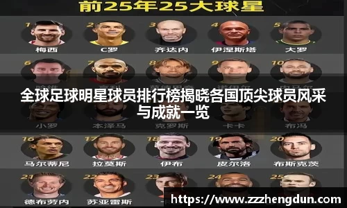 全球足球明星球员排行榜揭晓各国顶尖球员风采与成就一览